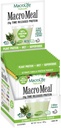 MacroLife Naturals MacroMeal Vegan Vanilla Superfood Supplement Powder Protein + Greens, Probiotics, Verdauungsenzyme, Fiber - Energy, Detox, Immune - Non-GMO, Gluten-Free- 10 Packet Servings