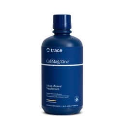 Trace Ministry 124; Liquid Cal / Mag / Zinc) 124; Kalcium, Magnézium, Cink, D3-vitamin, Supports Normal Tissue, Muscle, and Bone Density) 124; Natural Piña Colada Flavor, 124; 32 Servings, 32 fl oz.