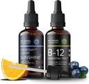 Mt. Angel Vitamins B12 Essential Trio + Everyday Liquid Sunshine2 D3 + K2