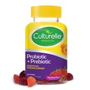 Culturelle Kids Chewable Probiotics gyerekeknek 3 +, 30 Count Daily Probiotic Gumies for Women & Men, Berry Flavor, 52 Count