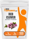BulkSupplements.com Red Clover kivonat por - Trifolium Pratense, Red Clover kiegészítés, gyógynövény kiegészítők - glutén mentes, 1 g / szerving, 1 kg (2,2 kg) (1-es csomag)