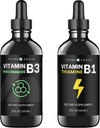 Folyékony B3-vitamin + Folyékony B1-2oz-vitamin 60 ml palackonként