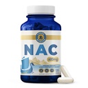 Vykee Nutrition NAC Capsules 600 mg N Acetyl L Cystein - Napi NAC kiegészítés máj-egészségügyi támogatás és immunegyensúly - Vegan Non-GMO - 120 kapszula
