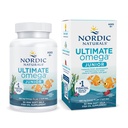 Nordic Naturals Ultimate Omega Jr., Strawberry - 90 Mini Soft Gels - 680 Total Omega -3 s with EPA & DHA - Brain Health, Mood, Learning - Non-GMO - 45 Servings