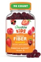 Lifeable Prebiotic Fiber Gummies für Kinder | Kids Fiber Gummies 5g | Great Tasting Fiber Supplements for Kids | Prebiotic Gummies for Digestive Health | Fiber Gummy for Kids, Kinder | 90 Gummies