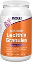 NOW Foods kiegészítők, Lecitin Granules természetesen előforduló foszfatidil kolin és más foszfatidek, 2- Pound