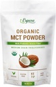Organic MCT Powder - USDA Certified Organic; with Prebiotic Acacia Fiber; 4 oz