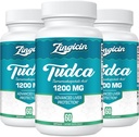TUDCA kiegészítés 1200mg - 180 Veggie kapszula, erős TUDCA Bile Salts kiegészítők máj, emésztés