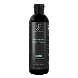 Colloidal Silver w / Nano Technology - 32ppm 8oz - 8X Hatékonyabb - Natural Immune Support - Save The Sick Days - Korszak 5 & Up - Outperses Higher PPM Silvers - No Taste & Side - Harmadik fél teszt