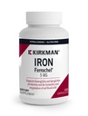 Kirkman - Iron Ferrochel 5mg - 120 kapszula - Aids Hemoglobin & Myoglobin Termelés - Támogatja a Red Blood Cells Formation - Hipoallergén
