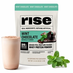Rise Grass- Fed Whey Protein Powder - Menta Chocolate