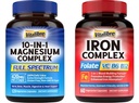 5- in- 1 Vaskiegészítés & 10- in- 1 Magnézium Komplex