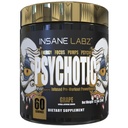Eszméletlen Labz Pszichotikus arany, magas stimuláns pre-edzés por, extrém lasting energia, szivattyúk és tartósság Beta Alanine, DMAE Bitartrate, NO booster (60 szervák, Grape)