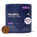 PetLab Co. Probiotikumok kutyák számára, Support Gut Health, Alkalmi Hasmenés, Emésztőrendszeri és Szezonális Allergia - Pork Flavor - 30 Soft Chews - Packaging May Vary