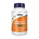 NOW Foods kiegészítők, probiotic- 10 ™ & Bifido Boost ™ 10 Strains, 25 milliárd CFU Per Serving, plusz PreticX ™ XOS Prebiotic, 90 Veg kapszula