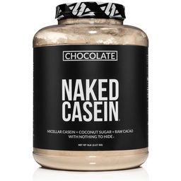 Meztelen csokoládé Casein - Csokoládé Micellar Casein fehérje - 5 Pound Bulk, GMo- Free, Gluten- Free, Soy- Free, Preservative- Free - Spimulate Muscle Growth - Enhance Recovery - 60 Servings