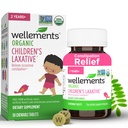 Welents Organic Children 's Laxatives for Székrekedés (50 Chewable Tablets)