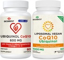 CoQ10 600mg 1PCS köteg 1000mg liposzómás CoQ10 Ubikinol kiegészítés 1PCS