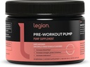 LEGION Pre Edzés Pump - Arginine Supplement Boosts Nitric Oxide Production - Nitric Oxide Booster Helps Növeli Erő & Stamina, Promotes Enhanced Muscular Hatékonyság (ízesítetlen, 30 szervadékok)