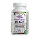 Vegan Multivitamin One- Daily, (90 Veg tabletta). Teljes táplálkozás támogatása Plant-alapú, Vegán vagy Vegetáriánus étrend. 26 Lényeges nagy potenciállal B12 & D3.