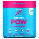 EBOOST POW Natural Pre Workout Powder - 20 Servings - Blue Raspberry - A PreWorkout Supplement for Performance, Joint Mobility Support, Energy - Men and Women - Non-GMO, Gluten- Free, No Creatin