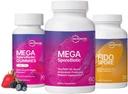 Microbiome Labs Whole Family Probiotic Bundle - MegaSporeBiotic for Surfast, Probiotic Gumies for Children, and FidoSpore Probiotics for Dog and Cats