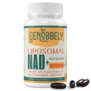 800 mg Liposzómás NAD + Kiegészítés Nicotinamide Riboside 200 mg, Trans- Resveratrol 100 mg - True NAD kiegészítés DNS javítási, egészséges öregedés, agy funkció - 60- napos ellátás