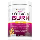 Multi Collagen égés: többtípusú hidrolizált fehérje peptidek hialuronsav, C-vitamin, SOD B Dimplessioned, típusok I, II, III, V és X, a koffein 30 szervák trópusi punch ízesített