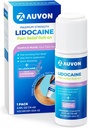 AUVON Lidocaine Roll- On esszenciális olaj, nincs Mess applicator, Max Strength Lidocaine, gyors absorbing a Numb & Soothe Pain Relief a térdek, vállak, FSA / HSA támogatható, Levender, 2.5 OZ, 1 csomag