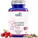4- IN1 URI POWER COMPLEX 1350mg - D Mannose, Cranberry, Hibiscus, és Gyermekláncfű Herb - Természetesen tisztítsa meg a húgyhólyag és vizelet tract 60 kapszula - Specializált megközelítés UTI Avoeration