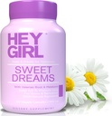 Sweet Dreams kapszula - Természetes alvástámogatás Melatoninnal, L-Theanine, Valerian Root, Kamilla, Lemon Balm - 60 kapszula