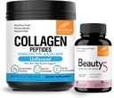 Sandhu 's Grass- Fed Collagen Peptides Powder & Beauty 5 Capprovides 124; Skin Supplementares Skin, Hair, Nail Health