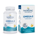 Nordic Naturals Omega3, Lemon Flavor - 120 Soft Gels - 690 mg Omega3 - Fish Oil - EPA & DHA - Immun Support, Brain & Heart Health, Optimal Wellness - Non-GMO - 60 Servings