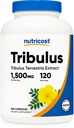 Nutricost Tribulus Terrestris kivonat 1500mg, 240 kapszula - 45% szaponinok, 120 szerva, nem-GMO, glutén mentes