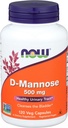 Most Foods D- Mannose, 120 Caps 500 mg (3 db-os csomag)
