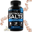 Polifit Electrolyte Salts - 100 Salt Pills - Elektrolytes csere Salt Tablets for Runners - Supplement for Rapid Hydration, Recovery, and Endurance