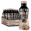 Jocko Fuel Mölk 30g Grass Fed Protein Shakes - No hozzáadott cukor fehérje italok KETO Friendly - Kész inni 12 FL Oz (csomag 12) Édes krém kávé