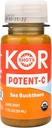 KOR Shots Sea Buckthorn és Baobab Shot - 1.7 Fl Oz - Potent C - Superfoods Vitamin C Shot - USDA Certified Organic
