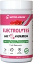 Elektrolitok por cukor nélkül, friss görögdinnye elektrolit por, hidratáló por, felerősített Himalájai só, BCAA, és a B-vitaminok, No Calories, Sugar Free Keto Electrolyte Drink - 90 szerváció