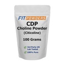 Citicoline Powder, CDP Kolin Powder Pure with Scoop, Non-GMO, Cognitiv Supplement for Memory and Learning (100 gramm)