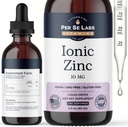 Per Se Labs Ionic Cink Liquid - 10 mg High Absorption 240 Servings Liquid Cink Drops for Surfast - Immune Supply Skin Care Cink Supplements - Vegan Cink Sulfate Antioxidáns Diétás Kiegészítés - 2 Oz