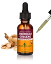 Herb Pharm Certified Organic American Ginseng kivonat - 1 Ounce