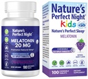 Nature 's Perfect Night Bundle A124; Melatonin 20mg