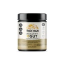 Terra ORIGIN Egészséges Gut Powder (Honey Lemon) - 124; 30- Servings with L- Glutamin, Cink, Glucosamine, Slippery Elm Bark and More!