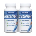Instaflex Joint Support Supplement - Clinically Studed Joint Relief Blend of Glucosamine, MSM, White Willow, Turmeric, Ginger, Cayenne, Hyaluronic Acid - 180 kapszula