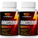 Turkesteron kiegészítés 1300mg Ultra High Strength (Ajuga Turkestanica kivonat Std. 20% Turkesteron), Athletic Performance & Muscle Mass, 240 kapszula