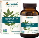 Himalaya Quercetin kiegészítés Plant- alapú Bioflavonoid támogatás és a napi Wellness, Antioxidáns és Immun Support, 500 mg, Non-GMO, 60 vegetáriánus Caplet, 2 hónapos ellátás