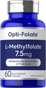 Carlyle L Metil-folát 7,5 mg HA 124; 60 Kapszula-124; Optimalizált és aktivált 124; Non-GMO, Gluten Free-124; Metil-Folát, 5- MTHF