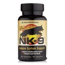 American BioSciences NK- 9, AHCC Supplement for Dog & Cats - Dietary Supplement to Support Immune System - Made for Pet 's Immune Defenses - 30 kapszula, 250 mg / kapszula