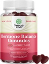 Hormon Balance for Women Gumies of All Ages - PMS Support Support Support Support for Women to Support Menstrual Cycle & Hormonal Balance Menopauza & Mood Swings with Vitamin B6 & Dong Quai - 180 Chews